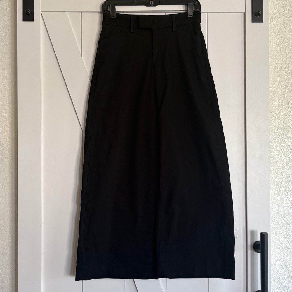 Banana Republic Black Wide-Leg Pants